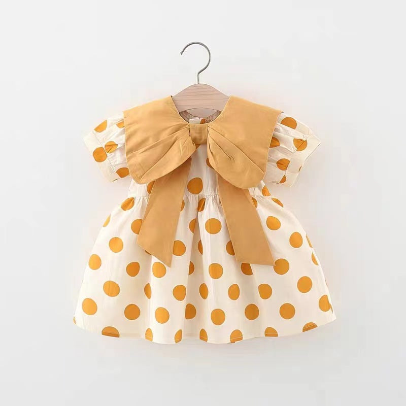 Girls Floral Summer Dress with Hat