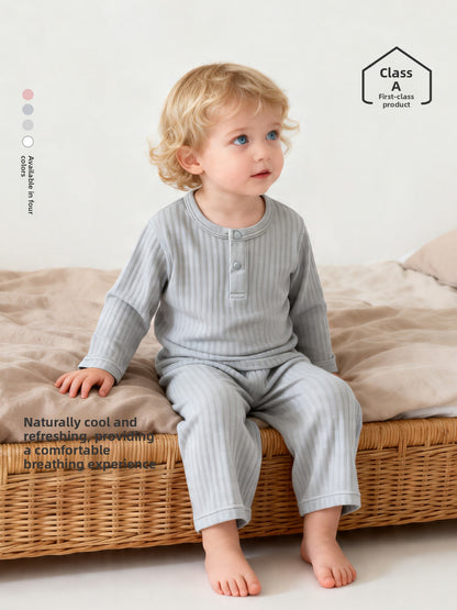 Infant Cotton Long Sleeve Pajama Set