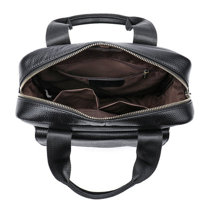 Genuine Cowhide Mens Business Briefcase