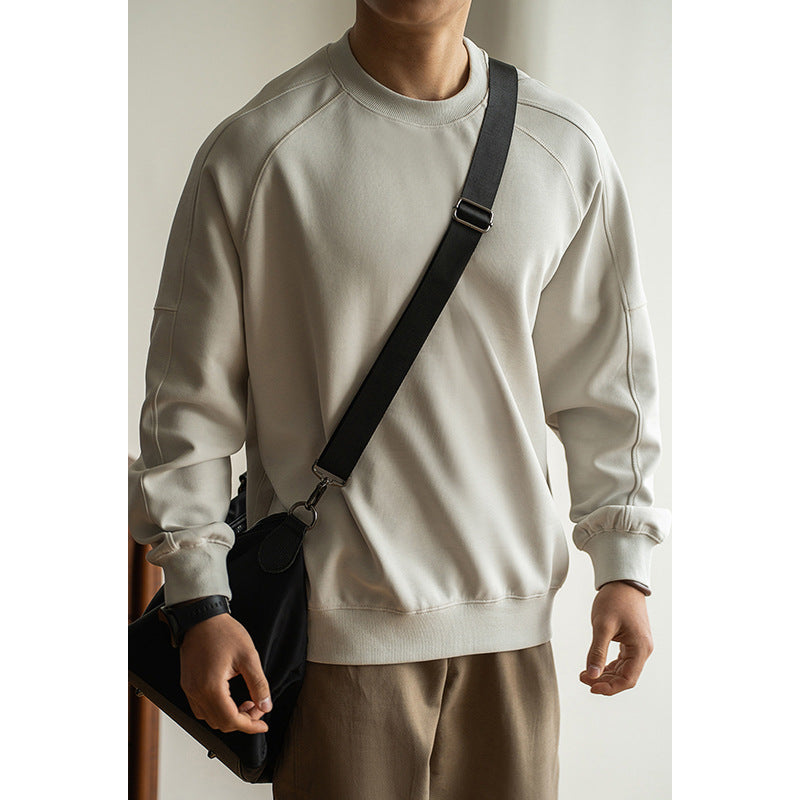 Sweatshirt met ronde hals en lange mouwen