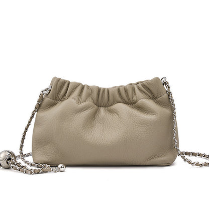 Womens Top Layer Cowhide Crossbody Bag