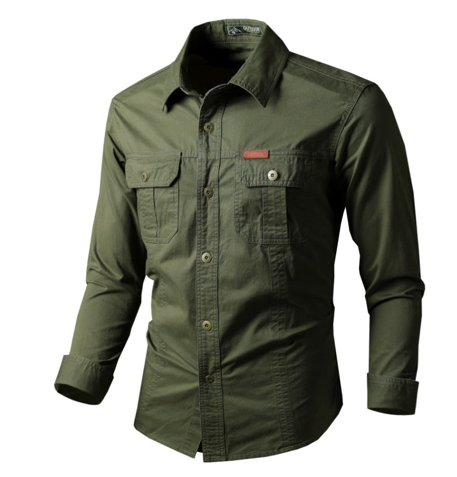 New Casual Loose Long-sleeved Work Shirt
