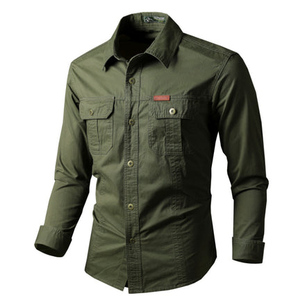 New Casual Loose Long-sleeved Work Shirt