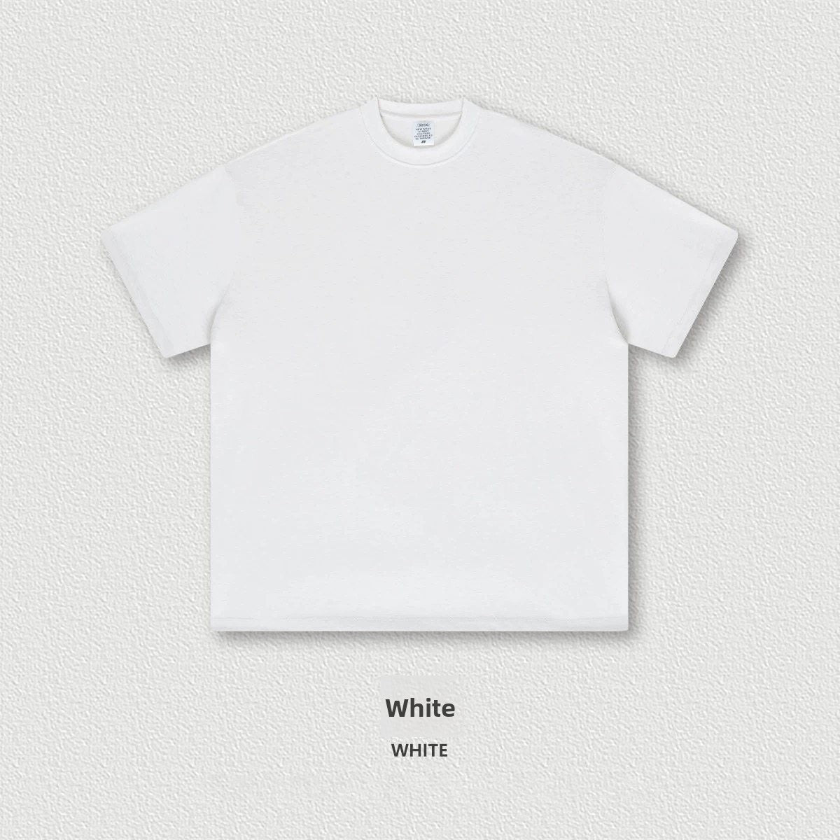 American-Style Small-Neck Short-Sleeve T-Shirt for Men