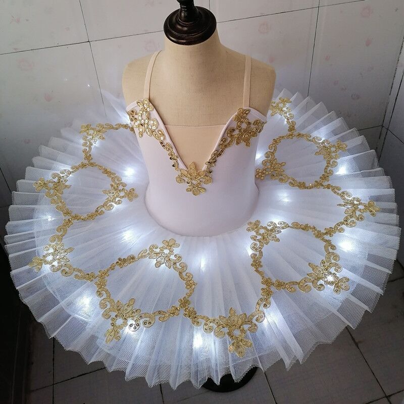 Professional Light-up Tutu Ballet Dress for Girls