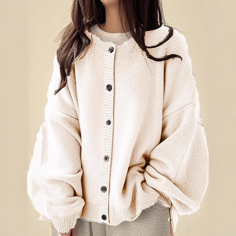Retro Button Knitted Cardigan