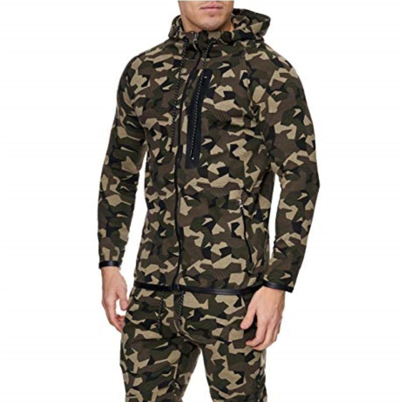 Heren Camouflage Sweatvest