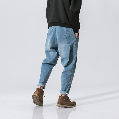 Vintage heren losse jeans