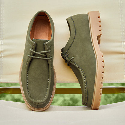 Mens Classic Leather Derby Shoes