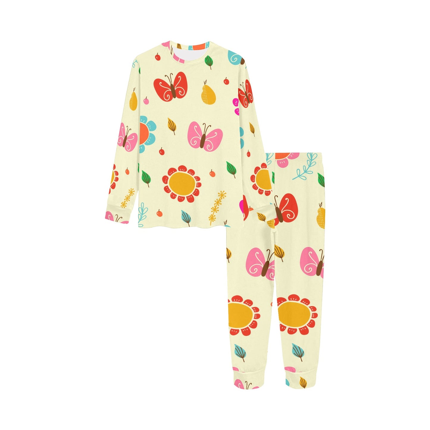 Kid's All Over Print Pajama Set (Sets 07)