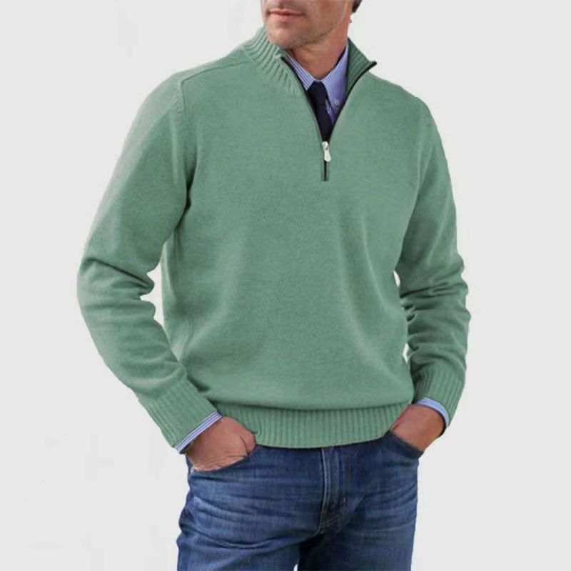 Mens Acrylic Knit Pullover Sweater