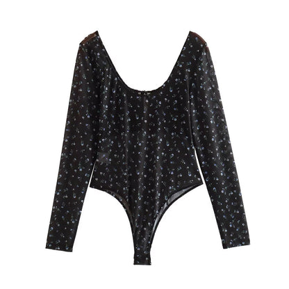 Women's Clothing Printed Jumpsuit