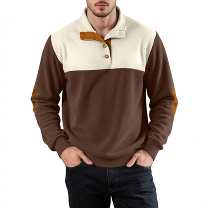 Collar hoodie top