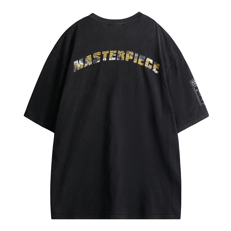 Short Sleeve T-Shirt Summer Design Loose Casual Couple