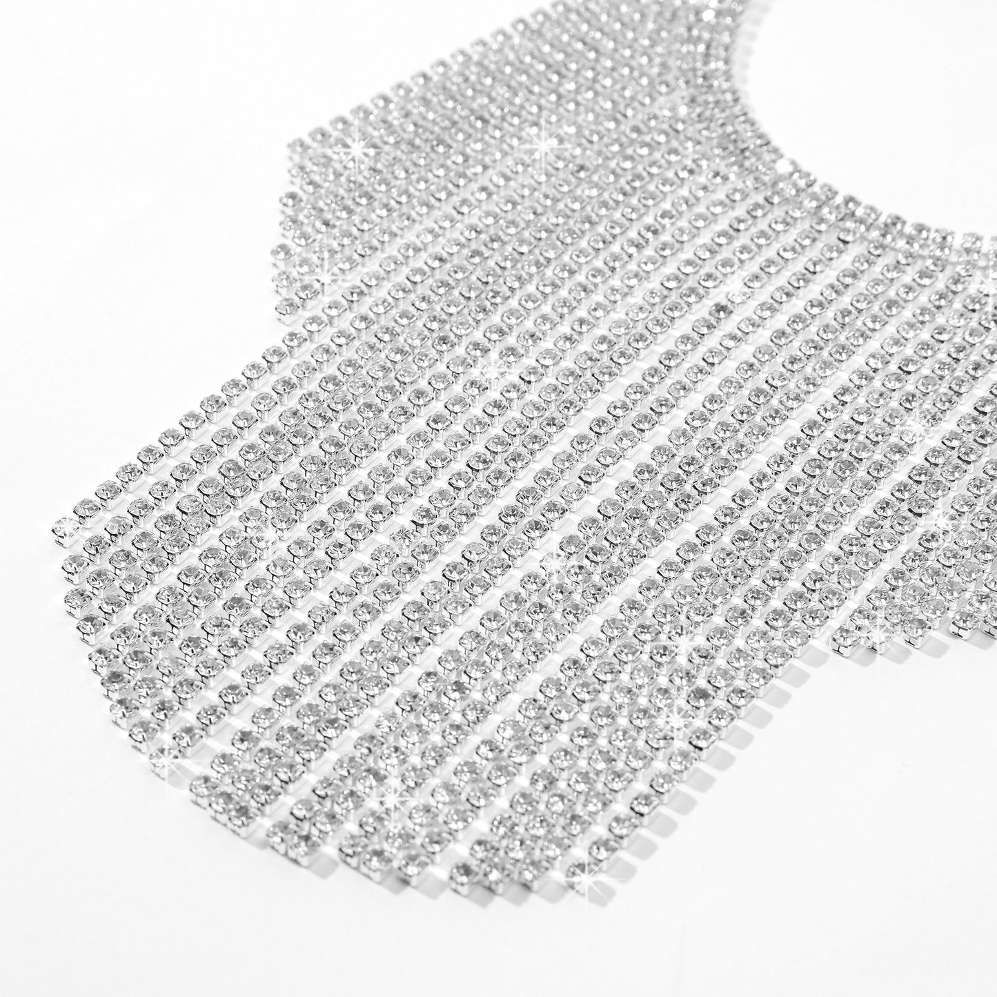 Hot selling rhinestone tassel ankle chains in Europe and America, light luxury full of diamonds, sexy and exaggerated high heels, accessories, shoe chains, and foot accessories