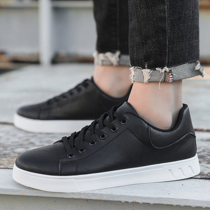 Modieuze veelzijdige casual heren PU sneakers met ronde neus