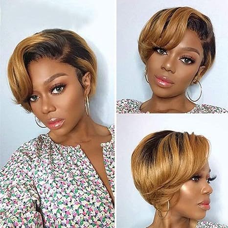 Short Curly Synthetic Hair Wig