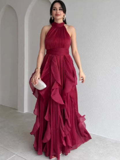 French Elegant Layered Cake Dress