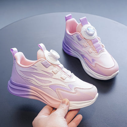 Girls Leather Sports Shoes