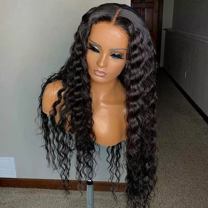 Front Lace Synthetic Wig with Curly Hair