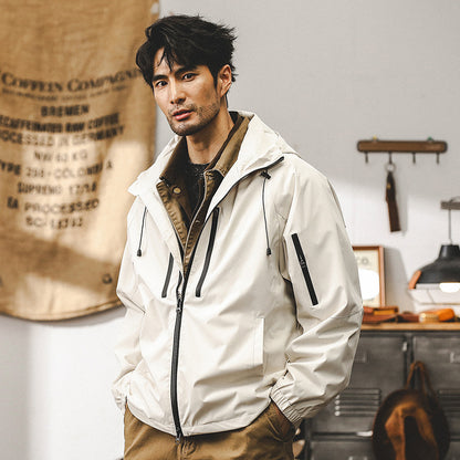 Amerikaanse Retro Outdoor Jas Heren