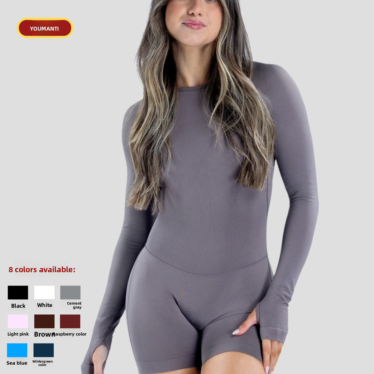 Womens Quick-Dry Yoga Fitness Jumpsuit