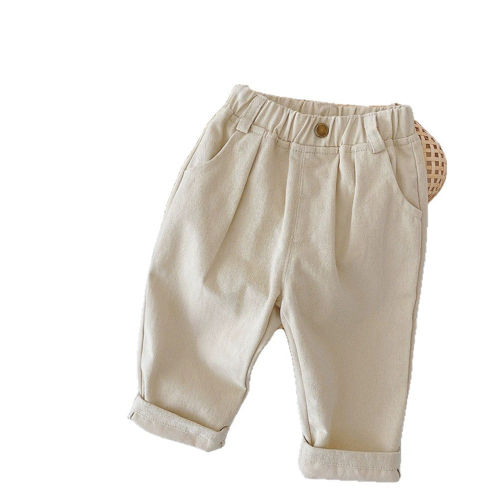 Kids Casual Cotton Pants