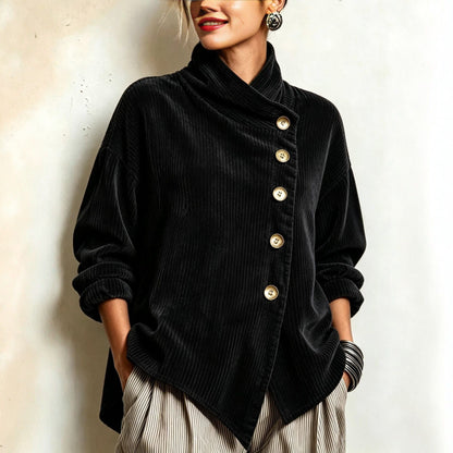Irregular Corduroy Top