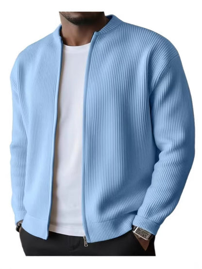 Mens Casual Corduroy Long Sleeve Jacket