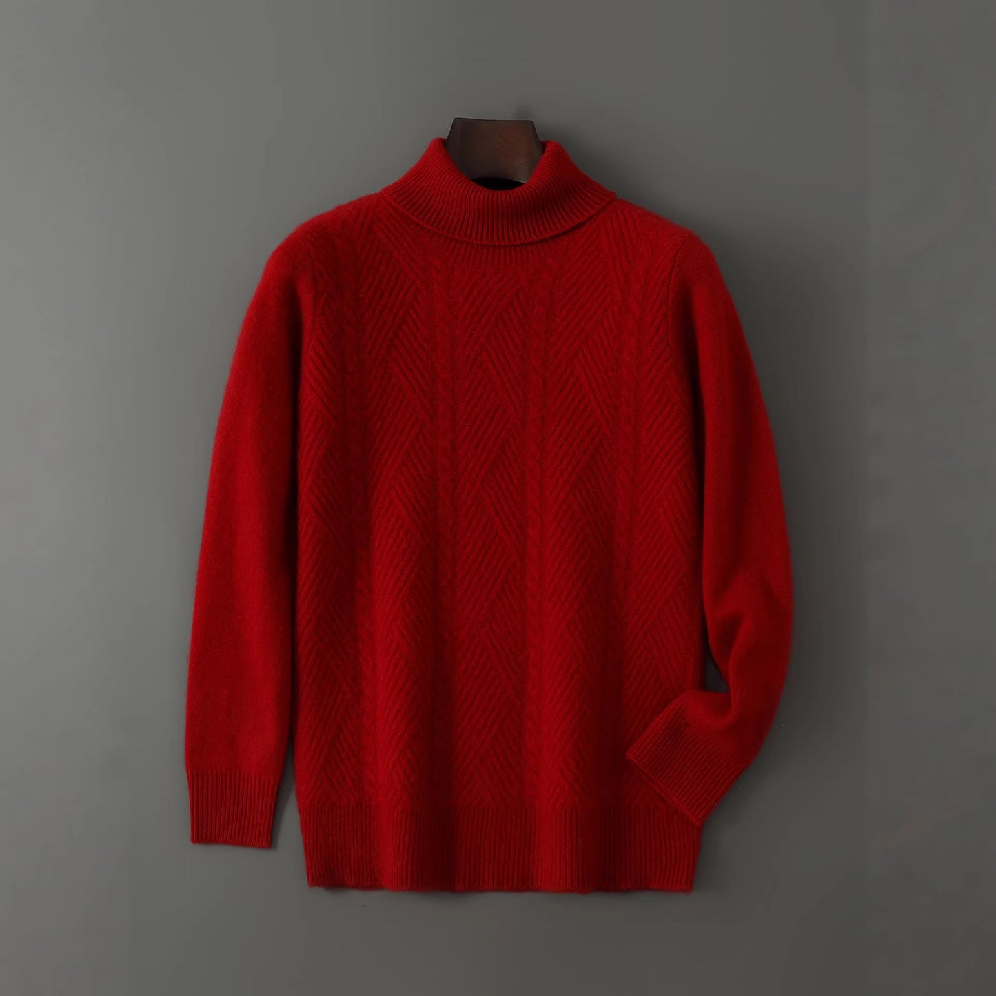 Merino Wool Jacquard Sweater