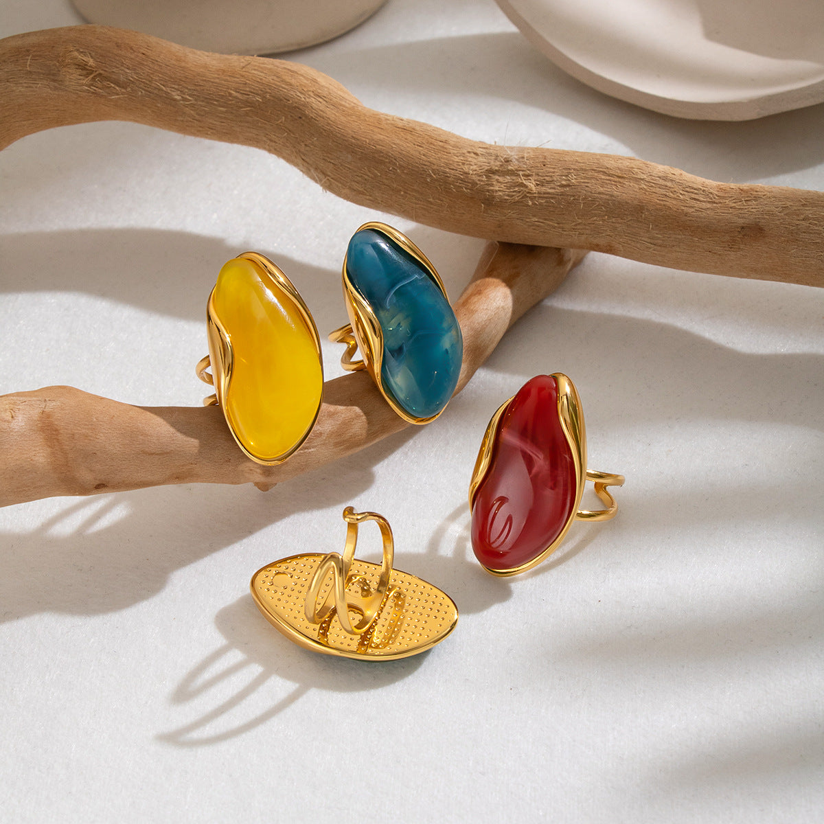Resin Open-Style Ring for Women