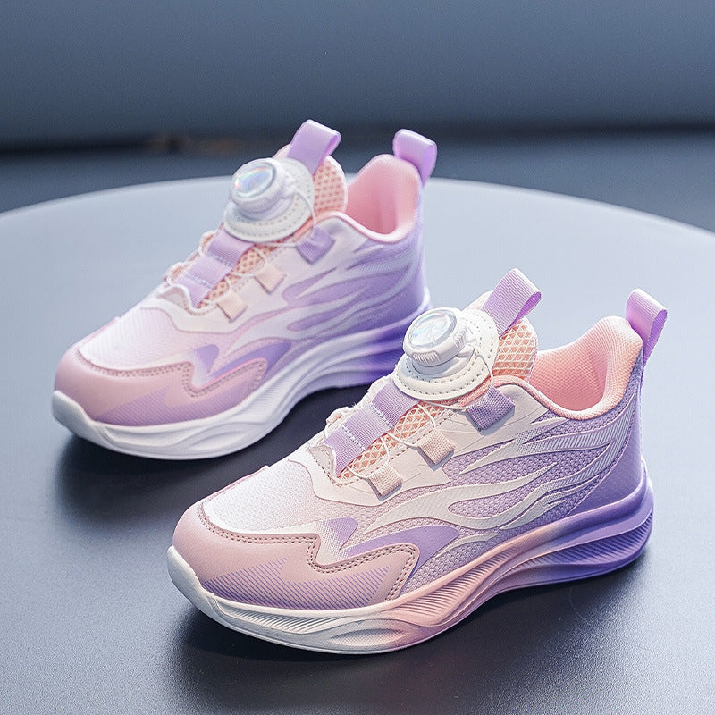 Girls Leather Sports Shoes