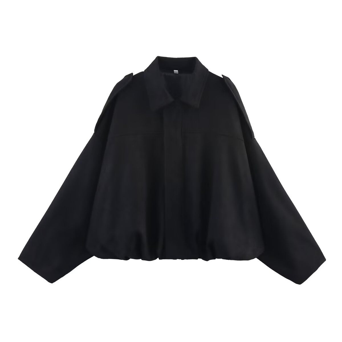 Womens Batwing Sleeve Bomber Jacket