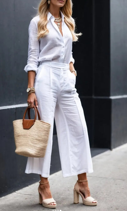 Elegant Women's Casual Suit Set