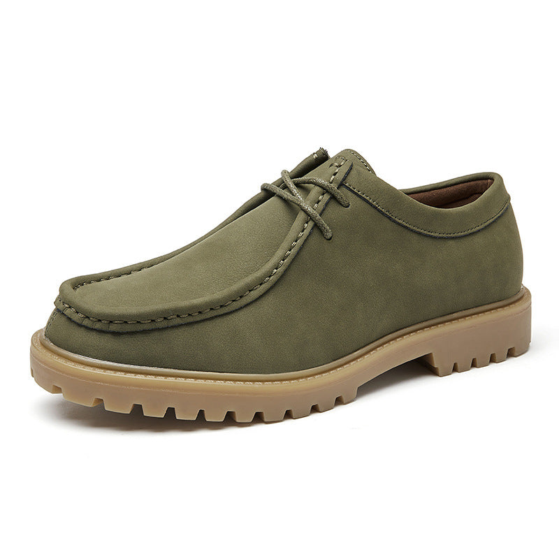 Mens Classic Leather Derby Shoes