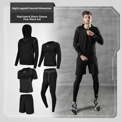 Men's Athletic Training Five-Piece Set
