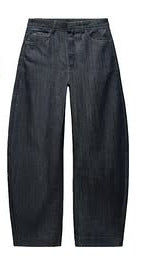 Sierlijke denim 3-delige mantelpak of los