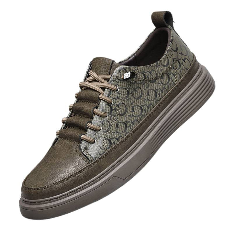 Klassieke retro casual PU-leren sneakers voor heren