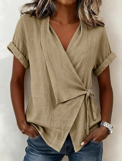 Loose-fitting short-sleeve T-shirt
