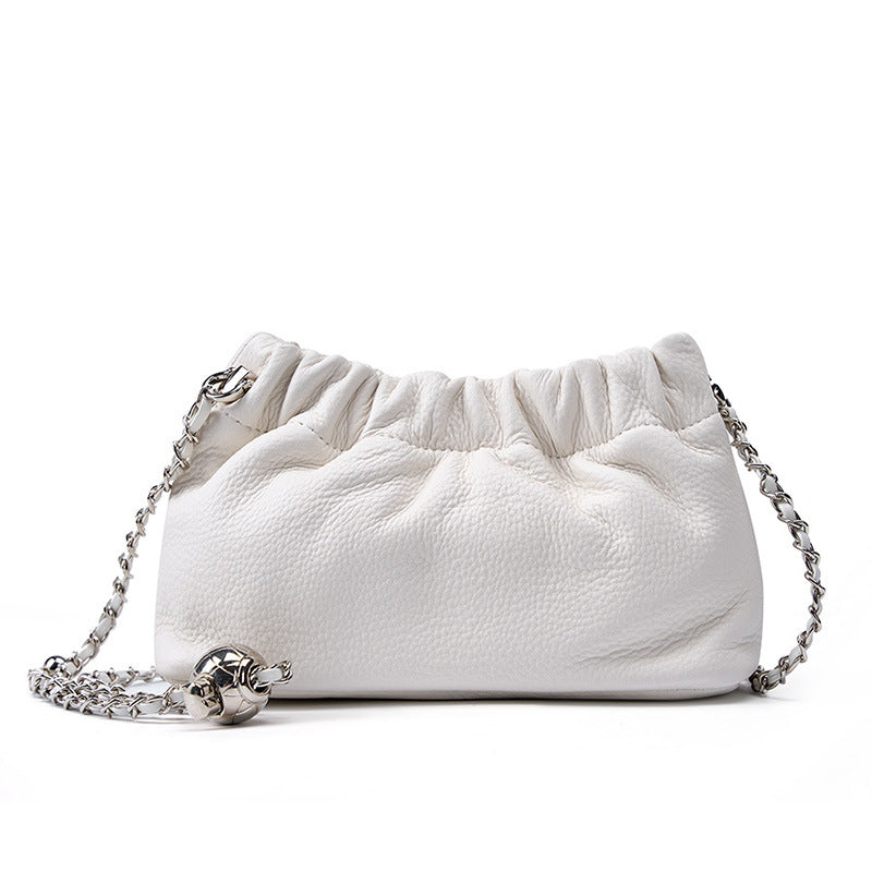 Womens Top Layer Cowhide Crossbody Bag