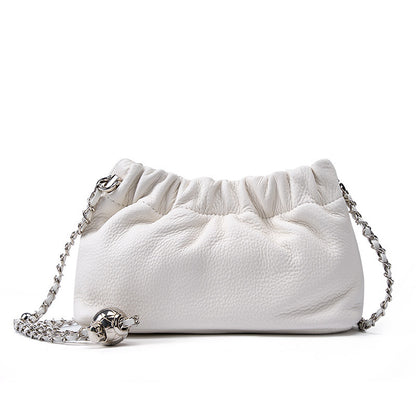 Womens Top Layer Cowhide Crossbody Bag