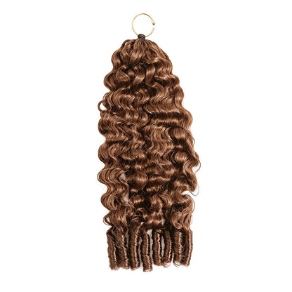 Feather-style human hair wig