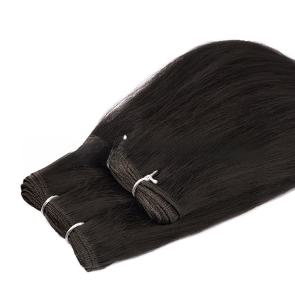 Heat Resistant Synthetic Hair Extensions Straight Weft