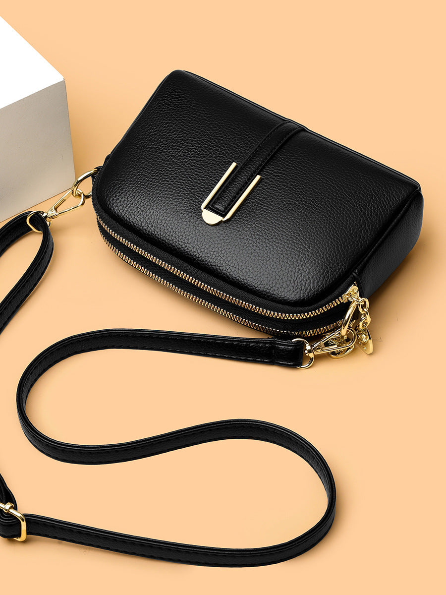 Womens PU Crossbody Shoulder Bag