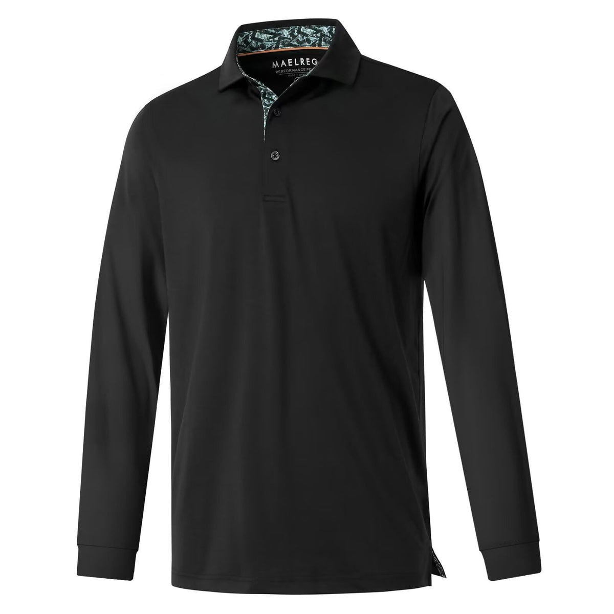Mens Long Sleeve Polo Shirt