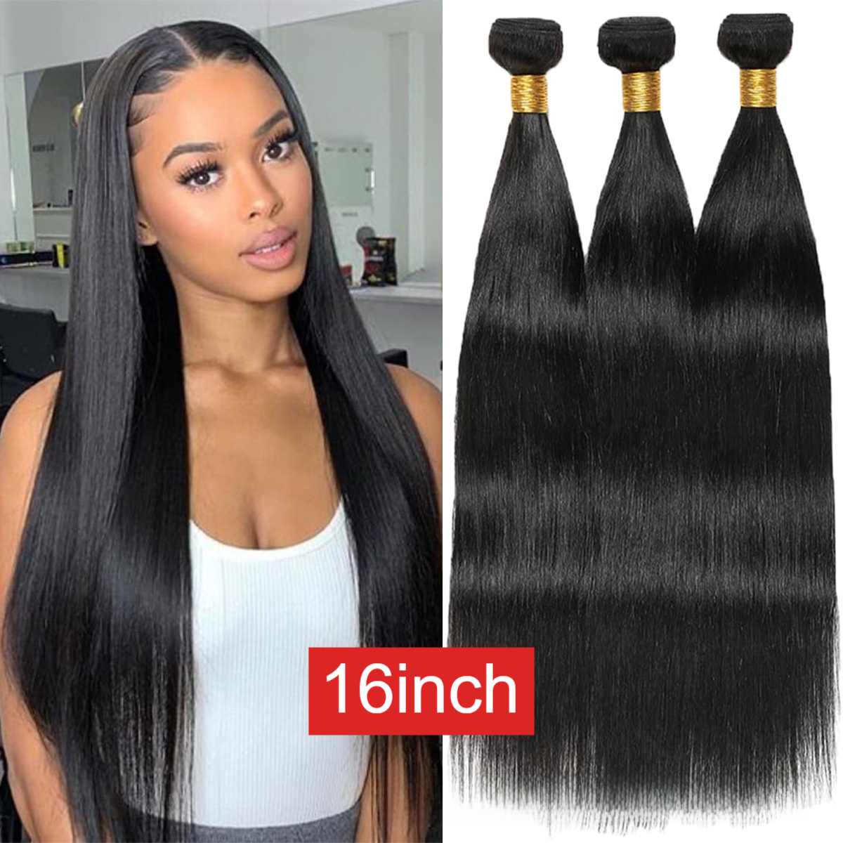 Straight Hair Curtain