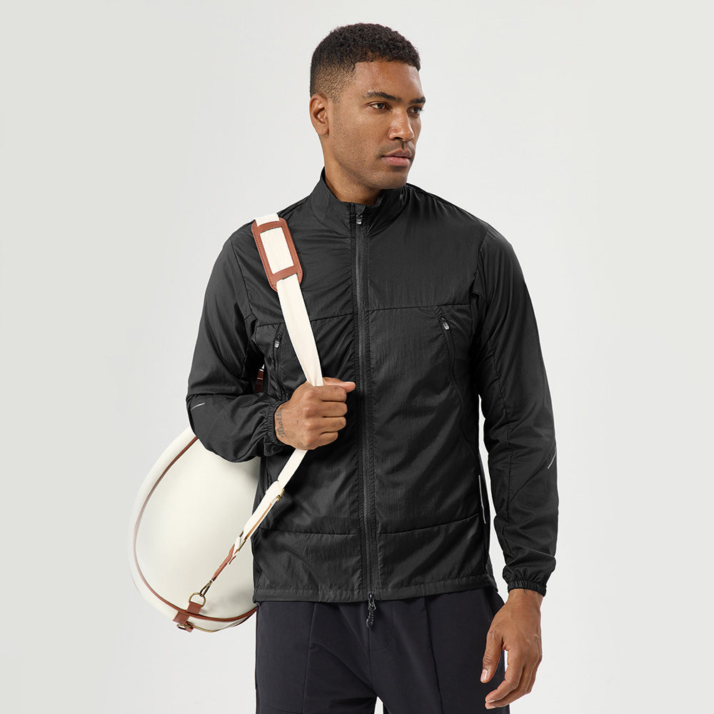 Men's outdoor lightweight breathable sunscreen clothing