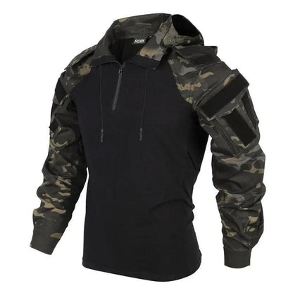 Long-sleeved men's loose tactical outdoor jacket