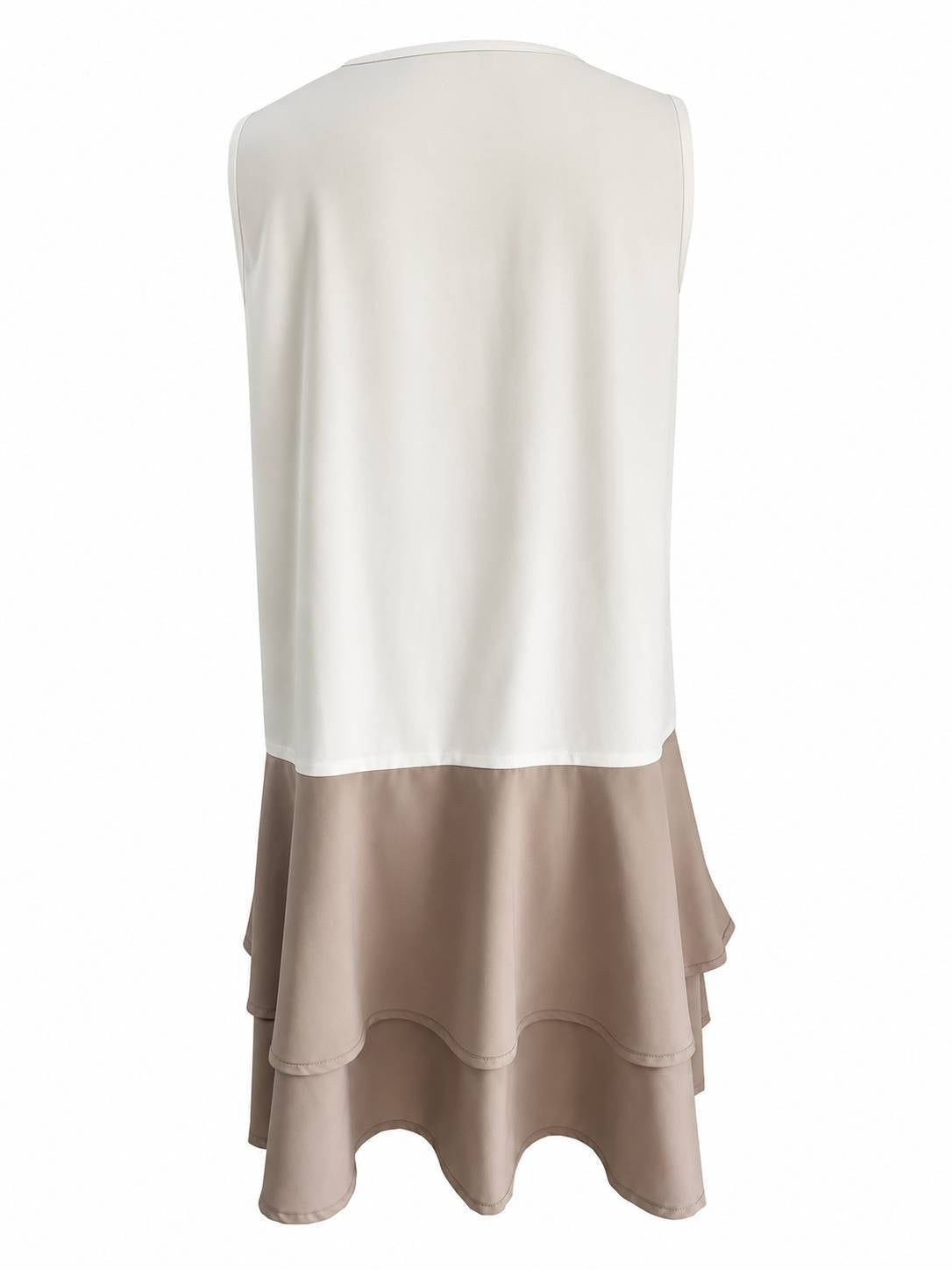 Sleeveless Bohemian Tiered Cake Dress for Women