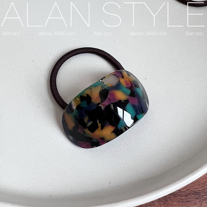 Ovale acetaat haarband